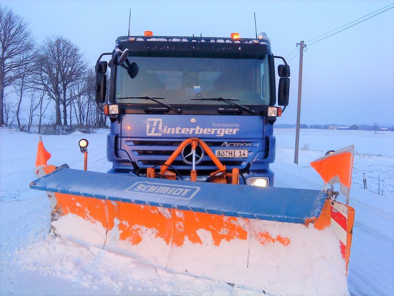 Winterdienst im Einsatz