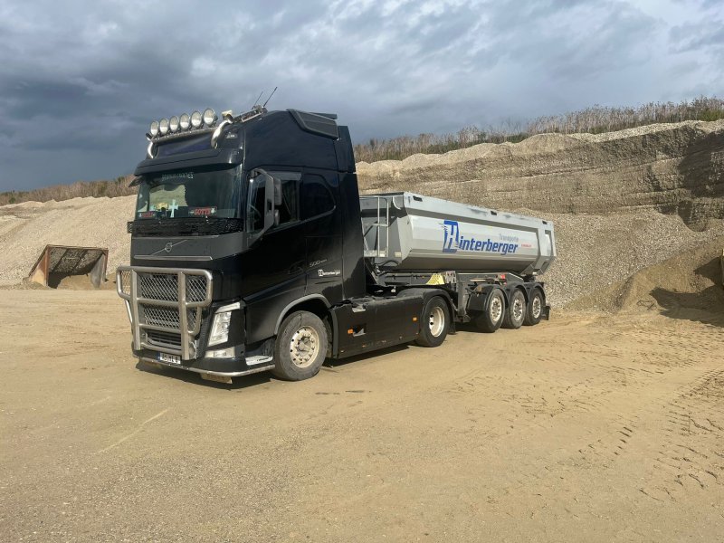 3-Achser im Kieswerk